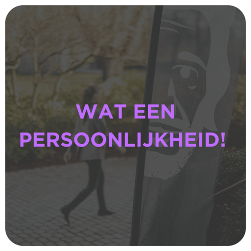 wat een persoonlijkheid wat een persoonlijkheid